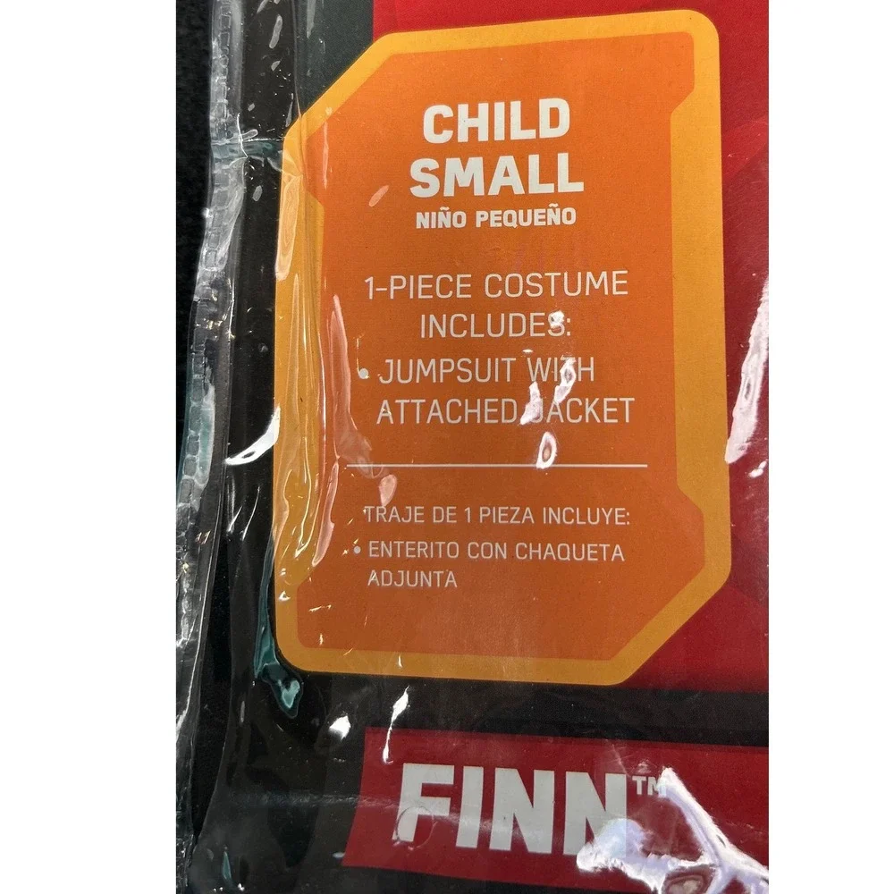 Star Wars The Force Awakens‎ FINN Costume Child Small 4-6 New - Picture 6 of 9